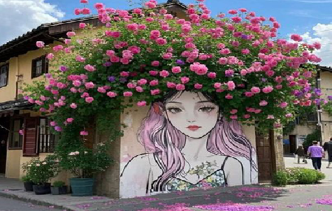 广安怎么设计网红打卡墙绘