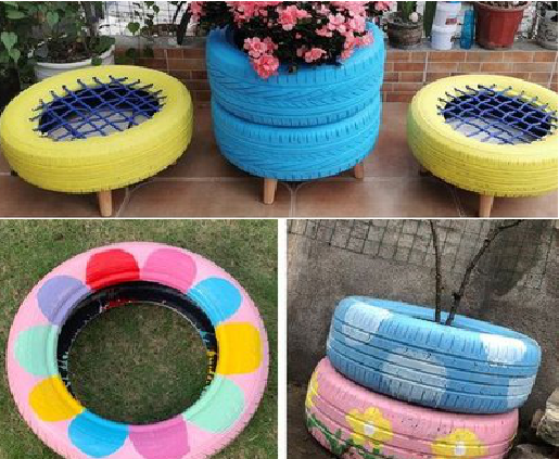 广安墙体彩绘-变废为宝