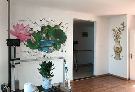 广安墙体彩绘相比墙纸的优势。