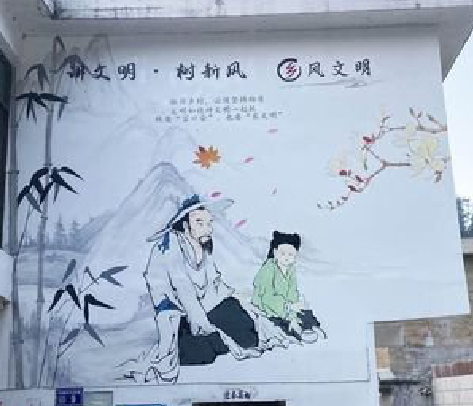 广安分享几个墙绘保养知识。