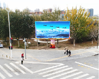 广安户外大屏广告投放要点。